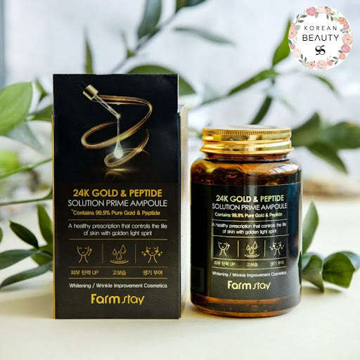 Farmstay 24K Gold & Peptide Solution Prime Ampoule