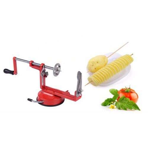 Stainless Steel Potato Chips Cutter Spiral Tornado Twister