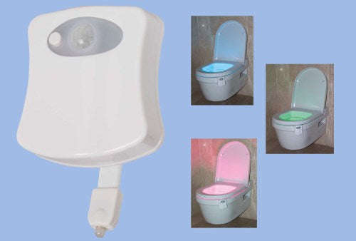 LED Toilet Nightlight with Motion Sensor
