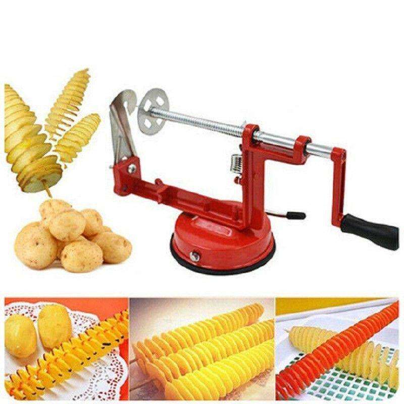 Stainless Steel Potato Chips Cutter Spiral Tornado Twister