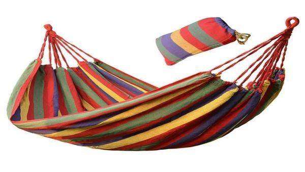 CAMPING HAMMOCK - Green and blue