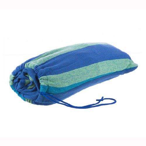 CAMPING HAMMOCK - Green and blue