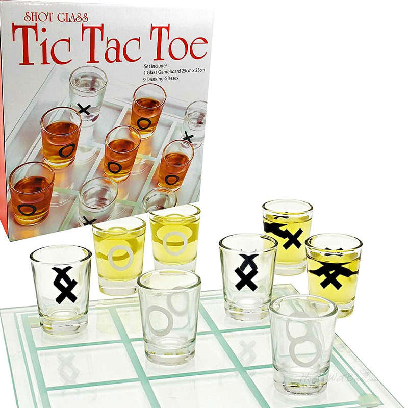 Drinking Tic-Tac-Toe Game