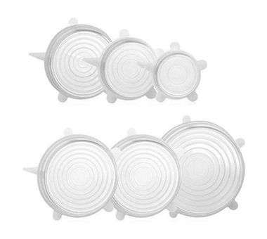 Silicone Stretch Lids 6 Pack