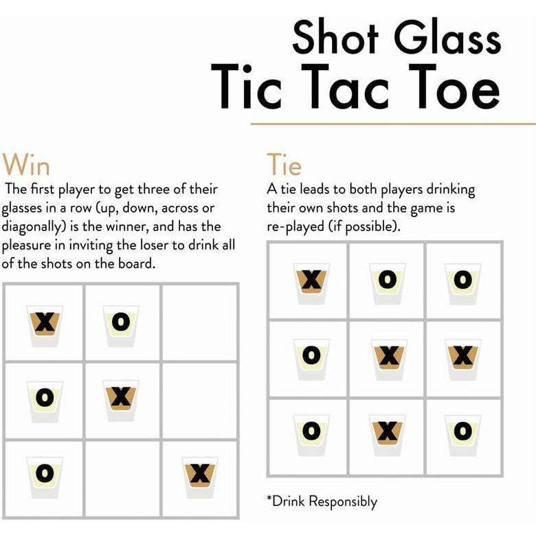 Drinking Tic-Tac-Toe Game