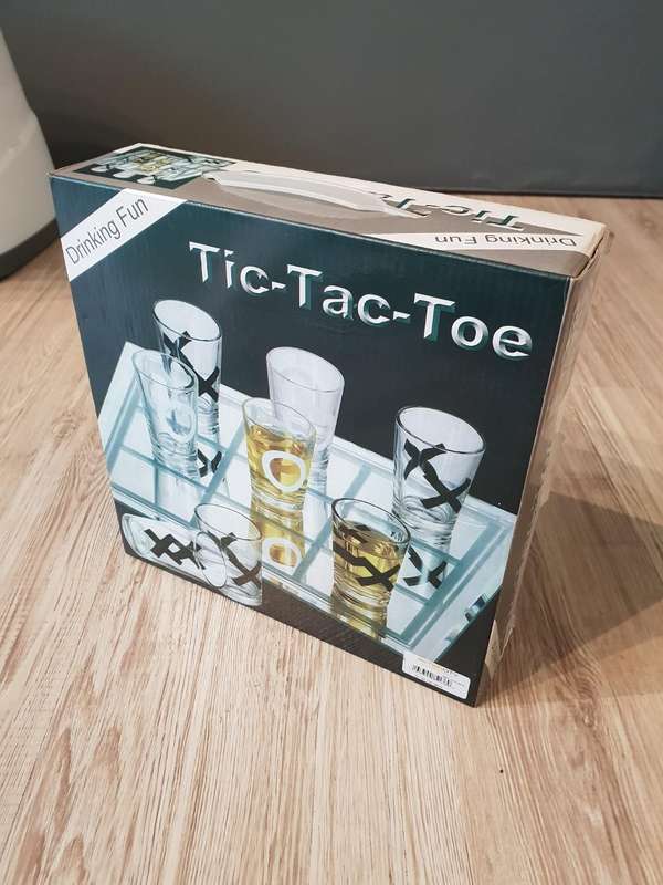Drinking Tic-Tac-Toe Game