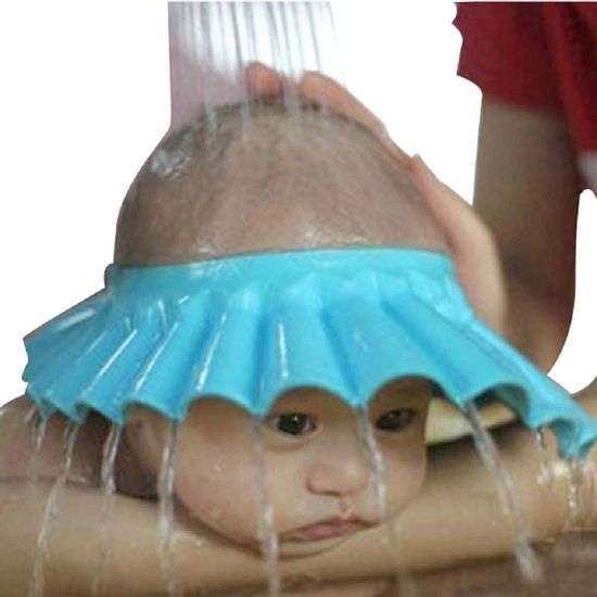Baby Shampoo Cap - Blue
