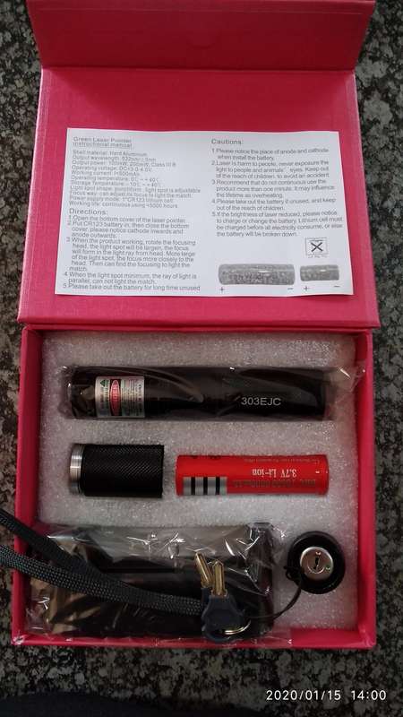 1000mw 532nm Green Laser Pointer