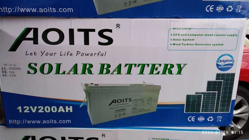 200AH 12v Solar Battery