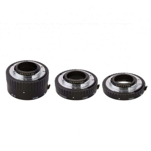 Meike MK-N-AF-A Metal Auto Focus AF Macro Extension Tube Set for Nikon