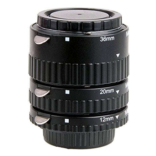 Meike MK-N-AF-B ABS Auto Focus AF Macro Extension Tube Set for Nikon