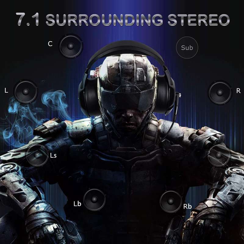 ONIKUMA K6 Stereo Gaming Headset for PS4 PC XBOX Switch
