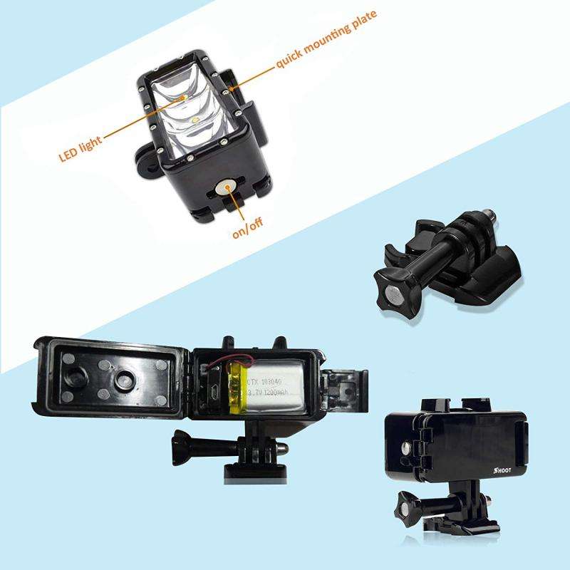 Shoot Waterproof GoPro Video Light