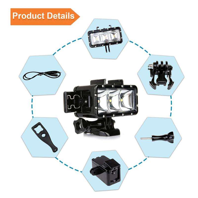 Shoot Waterproof GoPro Video Light