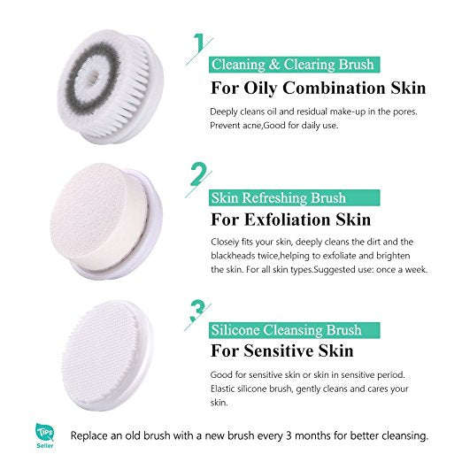 TouchBeauty Water Resistant Facial Cleanser Set