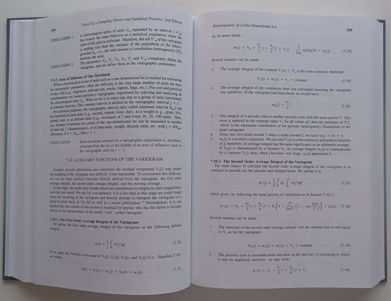 Pierre Gys Sampling Theory and Sampling Practice: Heterogeneity, Sampling Correctness, and Sta...