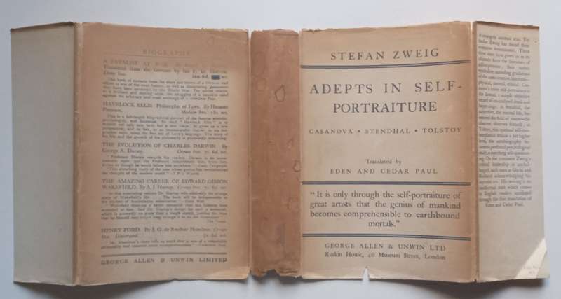 Adepts in Self-Portraiture: Casanova, Stendhal, Tolstoy | Stefan Zweig