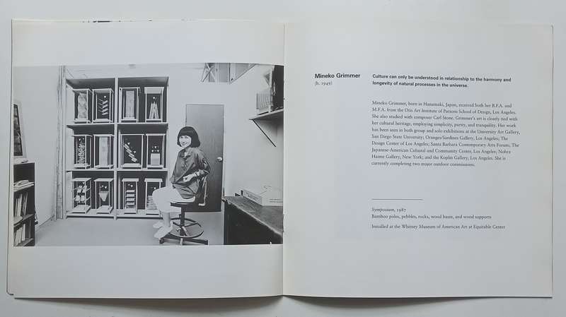 Elements: Five Installations (Booklet to Accompany the Exhibition)