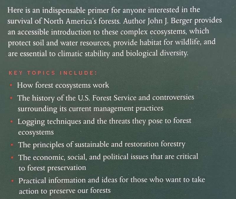 Understanding Forests | John J. Berger