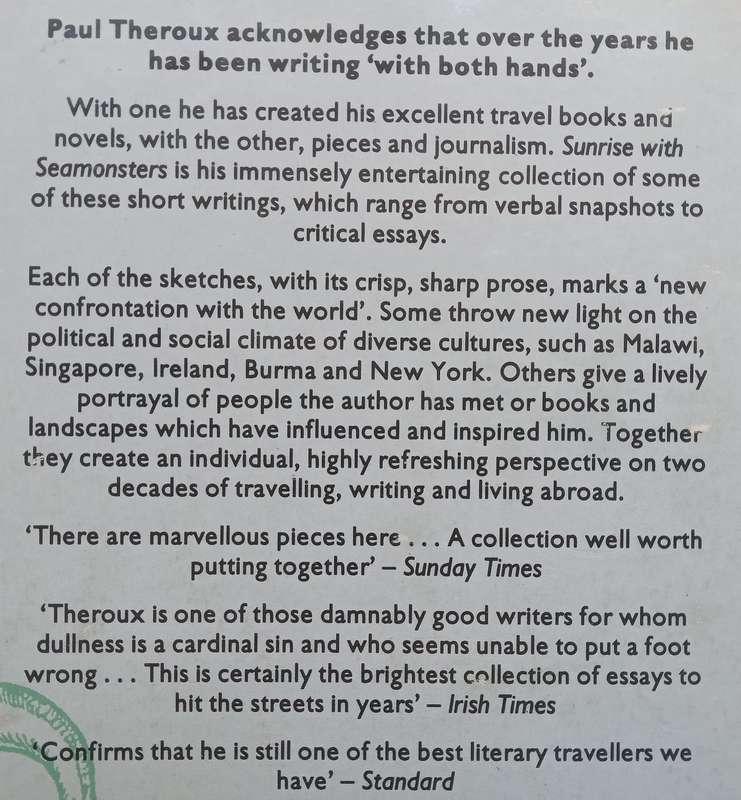 Sunrise with Seamonsters | Paul Theroux