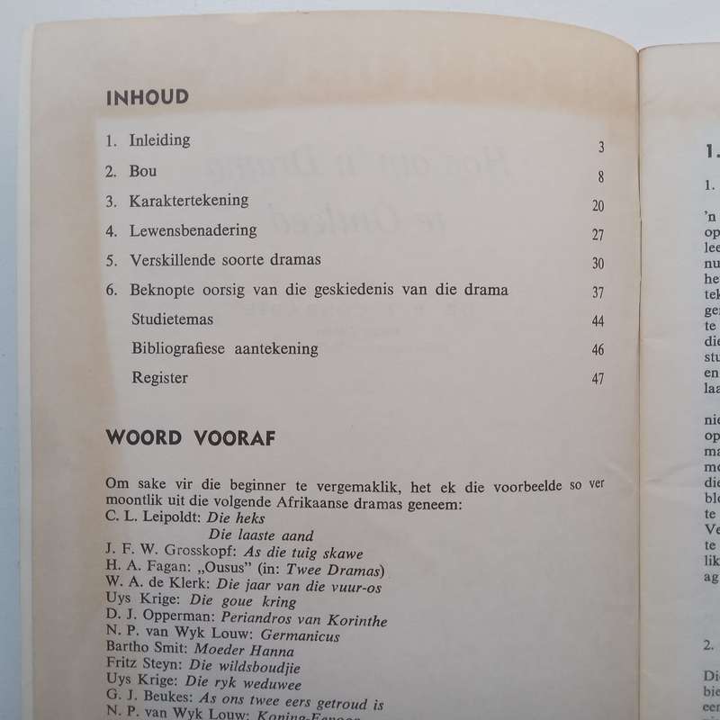 Hoe om n Drama te Ontleed (Afrikaans) | P. J. Conradie