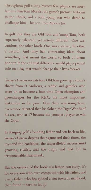 Tommys Honour: The Extraordinary Story of Golfs Founding Father and Son | Kevin Cook