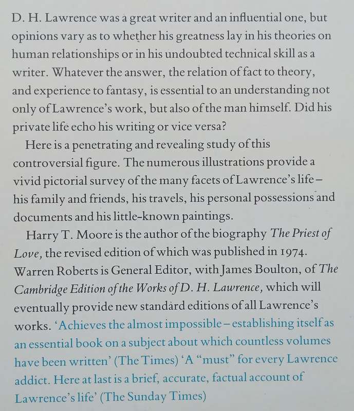 D. H. Lawrence (Thames and Hudson Literary Lives Series) | Harry T. Moore & Warren Roberts