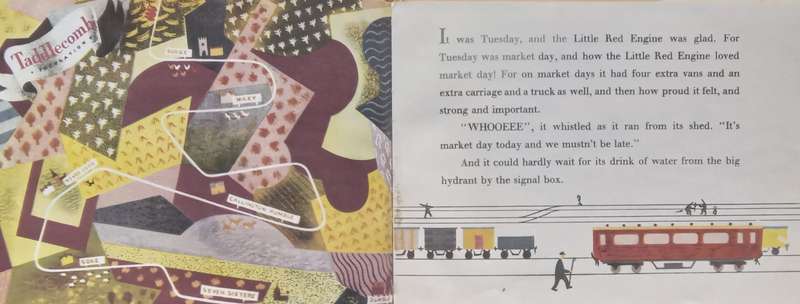 The Little Red Engine Goes to Market (Published 1959) | Diana Ross & Leslie Wood
