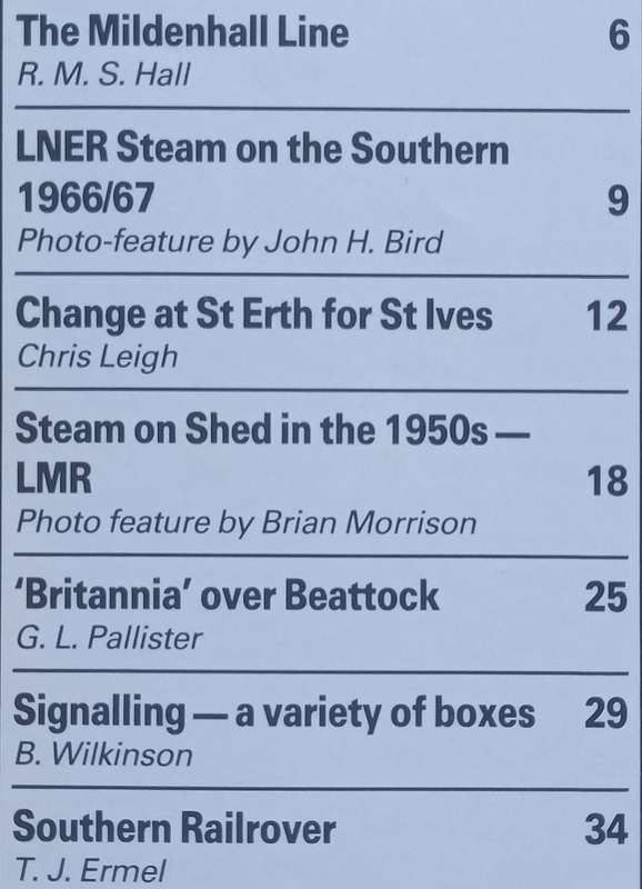 Steam Days (July-September 1987)