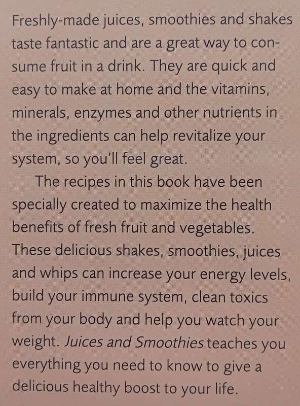 Juices and Smoothies | Jan Castorina, et al.