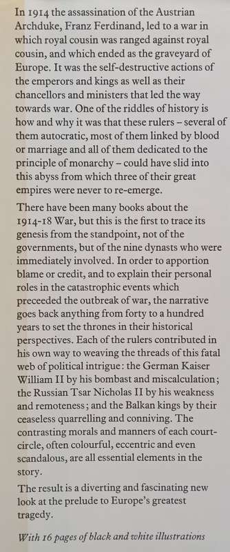 Royal Sunset: The Dynasties of Europe and the Great War | Gordon Brook-Shepherd