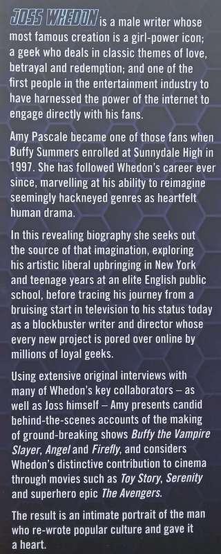 Joss Whedon: Geek King of the Universe, A Biography | Amy Pascale