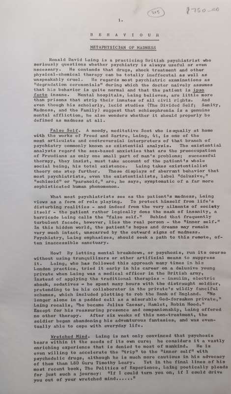 The Demented Sphynx: S for Schizophrenia and S S for You Know What | Alec M. Israel