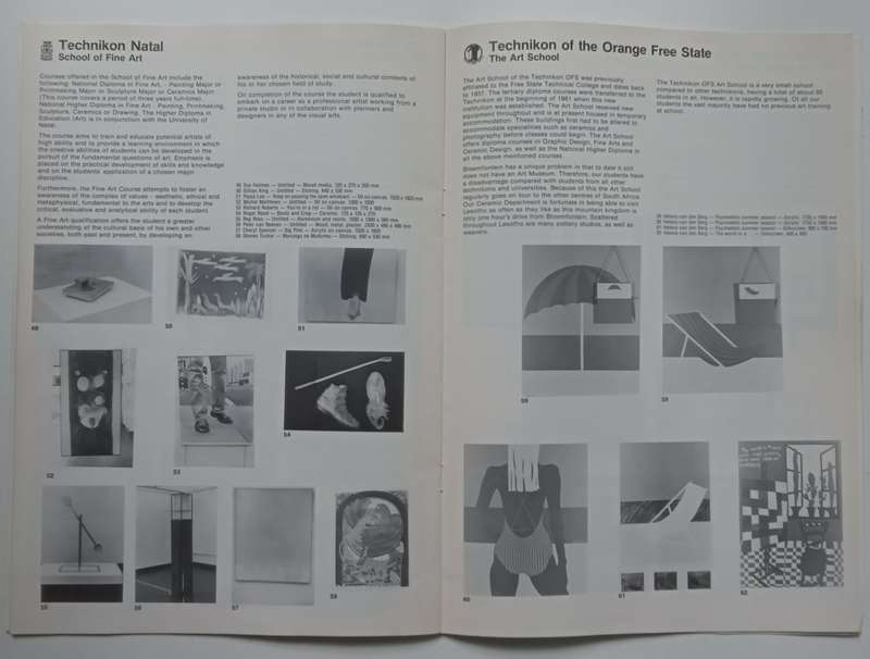 National Fine Arts Student Exhibition, 1982 (Catalogue to Accompany the Exhibition)