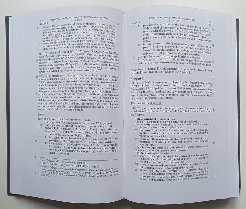 Compendium of Cases: Electoral Commission of South Africa (With Loosely Inserted Supplement)