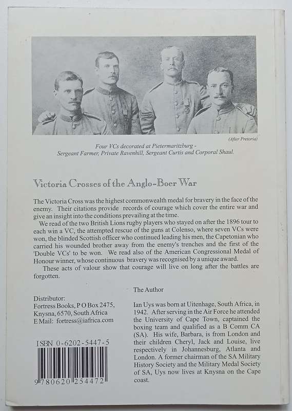Victoria Crosses of the Anglo-Boer War (Inscribed by Author) | Ian Uys