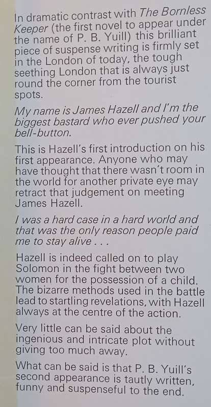 Hazel Plays Solomon | P. B. Yuill
