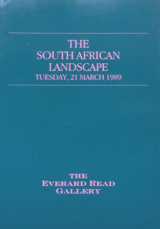 The South African Landscape (Invitation to the Exhibition)