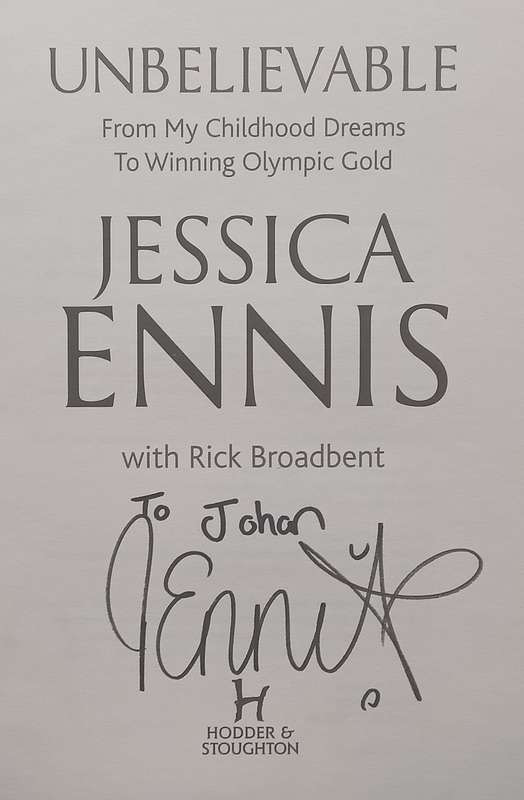 Unbelievable: From my Childhood Dreams to Winning Olympic Gold (Inscribed by Author) | Jessica Ennis