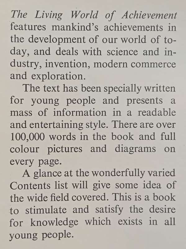 The Living World of Achievement in Colour