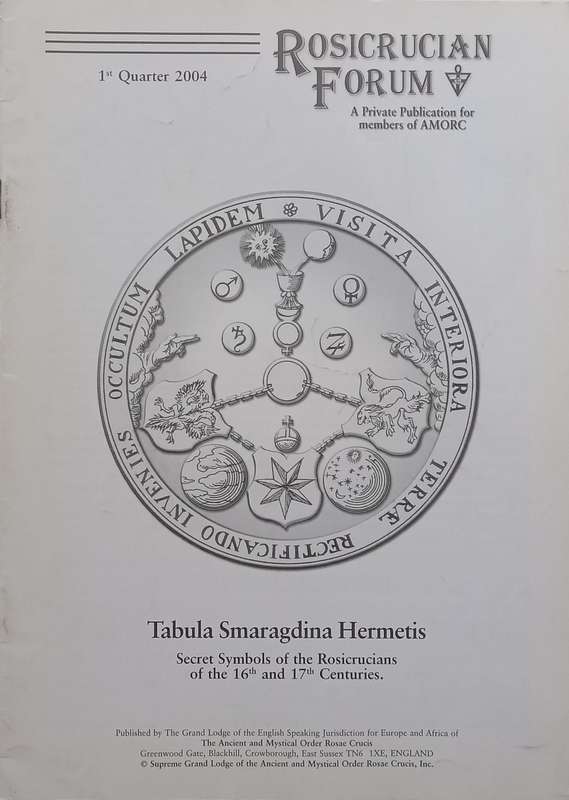 Rosicrucian Forum (1st Quarter, 2004)