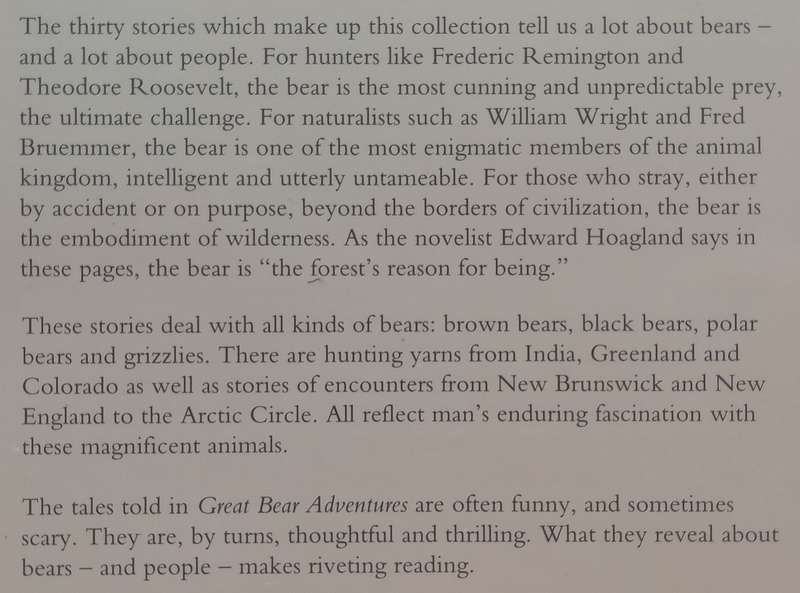 Great Bear Adventures: True Tales from the Wild (Inscribed by Douglas Chadwick) | Andy Russell (Ed.)
