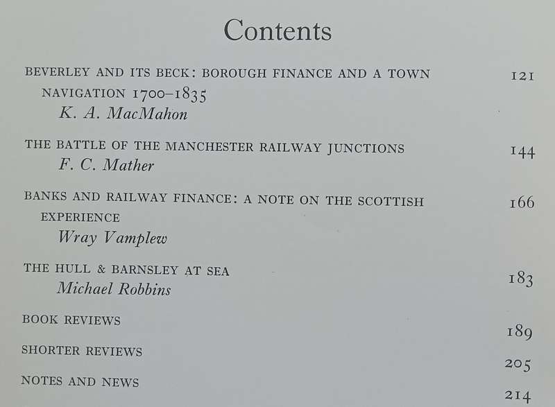 Transport History (Vol. 4, No. 2, July 1971)