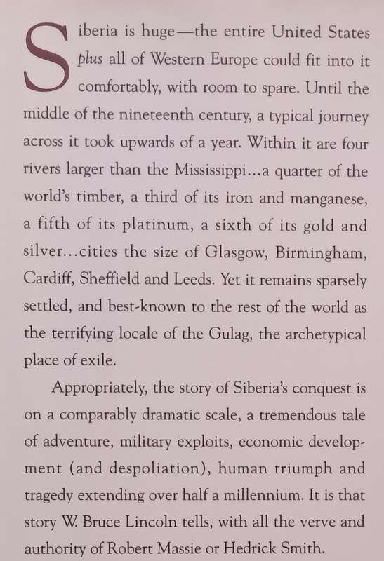 The Conquest of a Continent: Siberia and the Russians | W. Bruce Lincoln