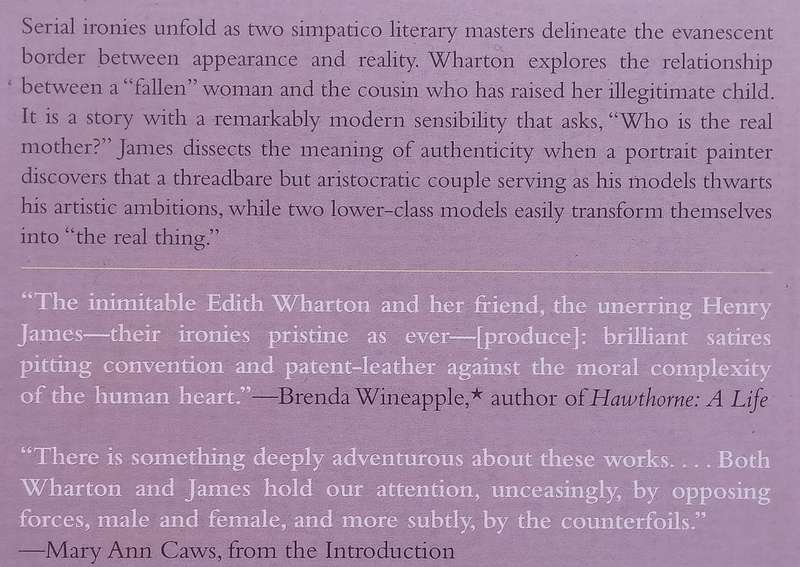 The Old Maid, The Real Thing | Edith Wharton & Henry James