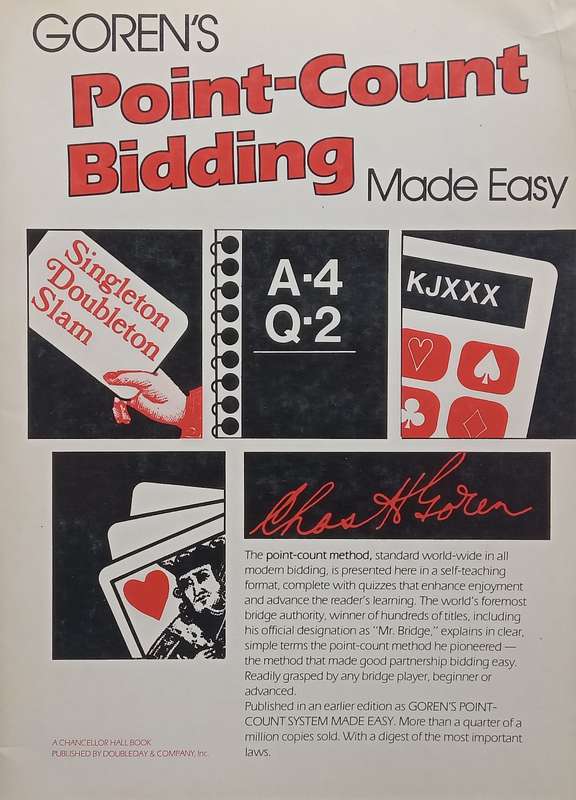 Gorens Point-Count Bidding Made Easy | Charles H. Goren