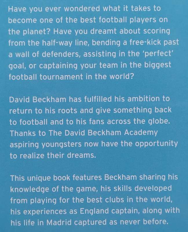 Making it Real: My Soccer Skills Book | David Beckham