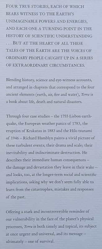 Terra: Tales of the Earth, Four Events That Changed the World | Richard Hamblyn