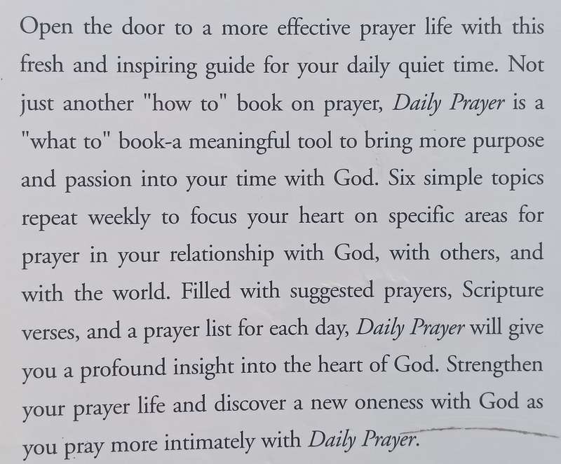 Daily Prayer from the New International Version