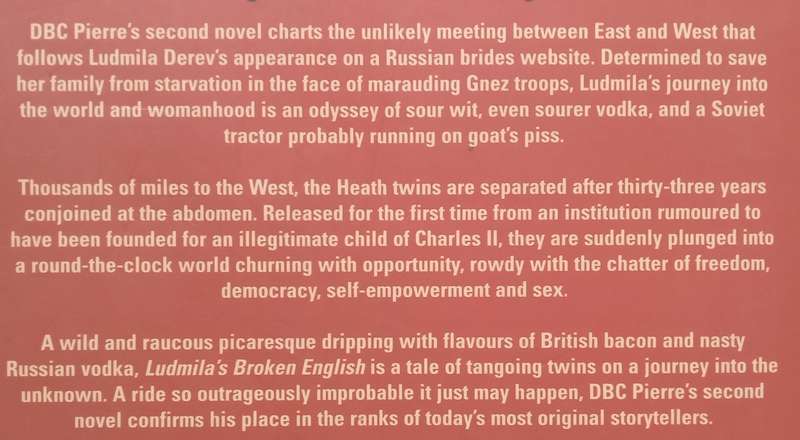 Ludmillas Broken English | DBC Pierre